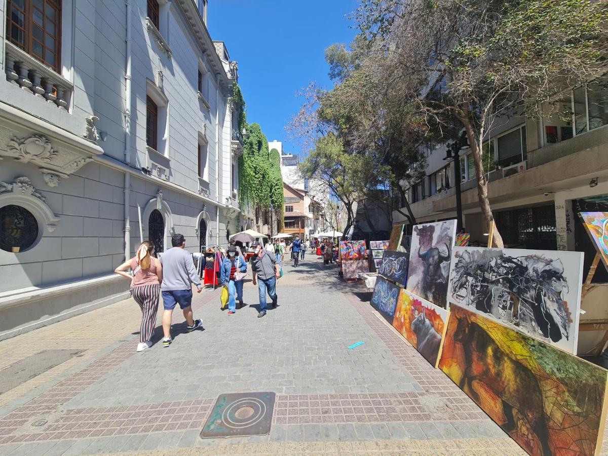 Oceana Suites Lastarria Santiago del Cile Esterno foto